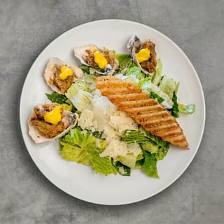 Fried Oyster Salad