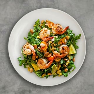 GRILLED SHRIMP SALAD